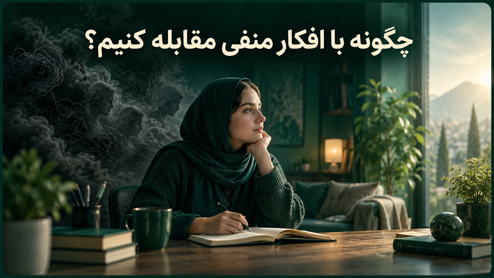 چگونه با افکار منفی مقابله کنیم؟