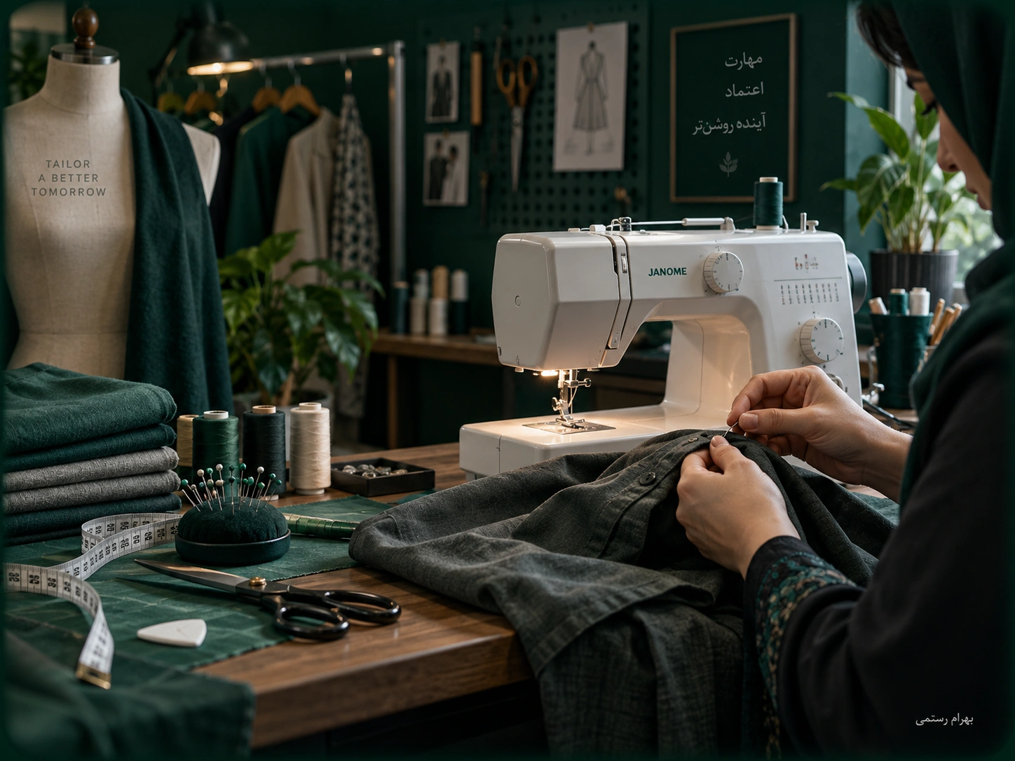 Cozy Green Tailoring Atelier