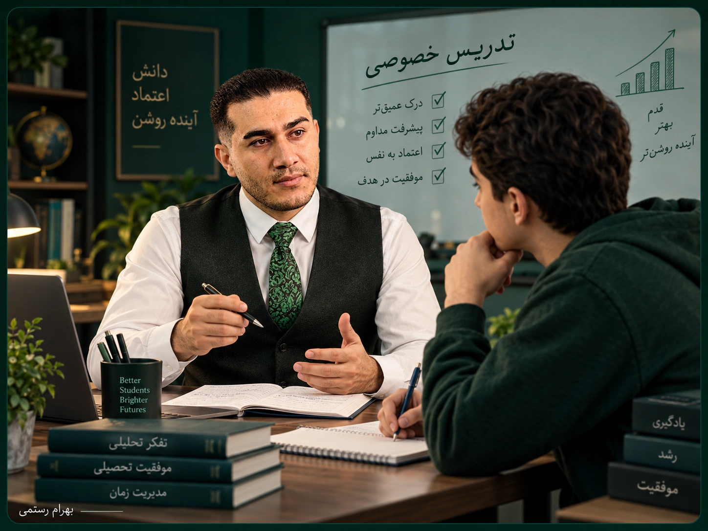 Warm Persian Tutoring Session
