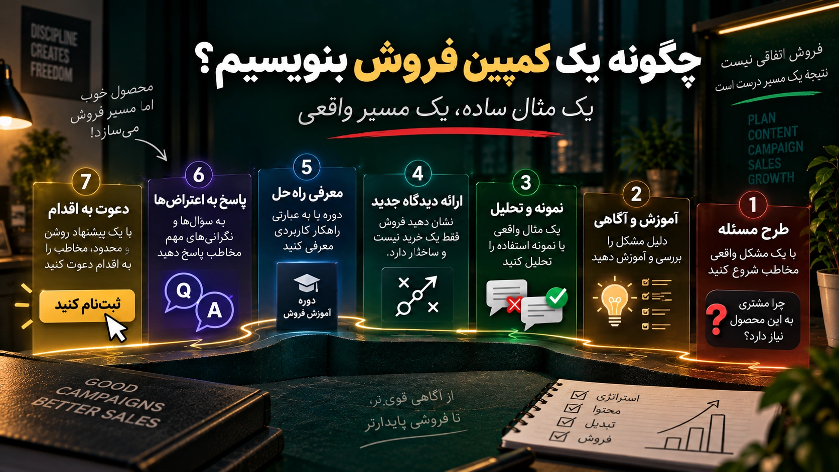 How do we write a sales campaign