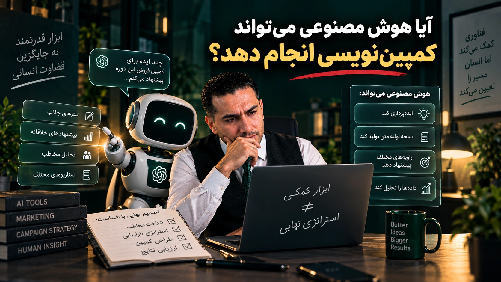 AI and Human Campaign Strategy