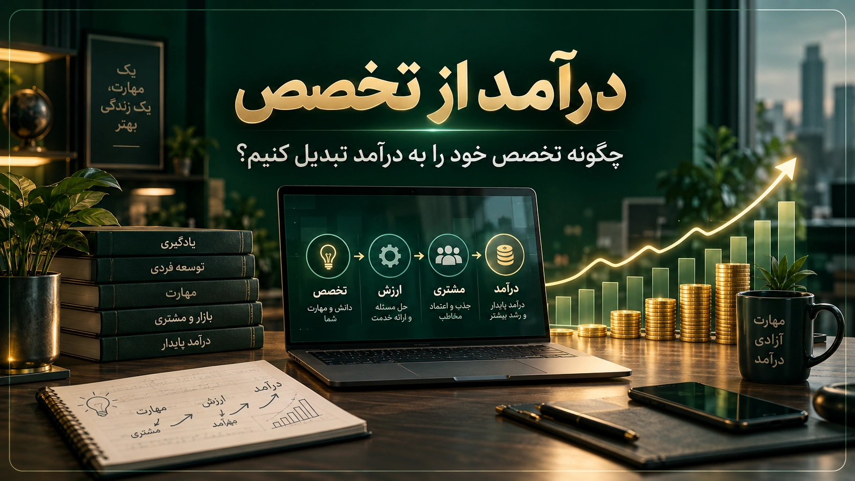 What is earning an income from expertise How can we turn our expertise into income