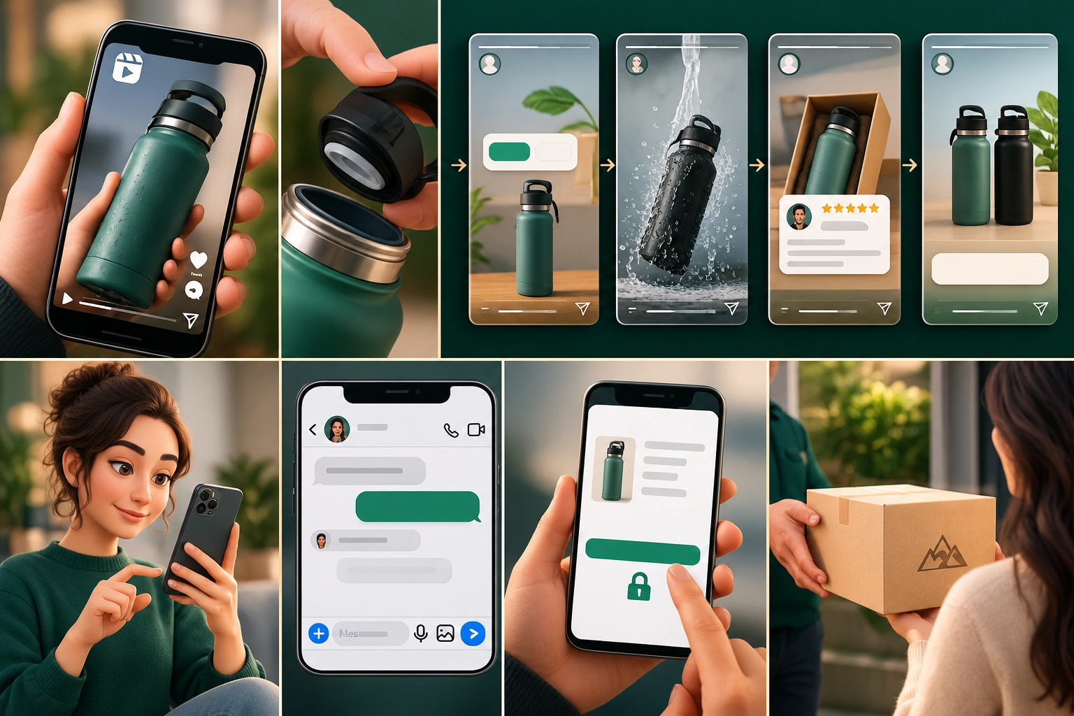 Practical example of an Instagram sales funnel for a store