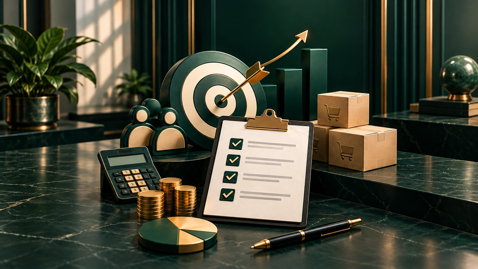 Define the goal and budget before launching the sales campaign