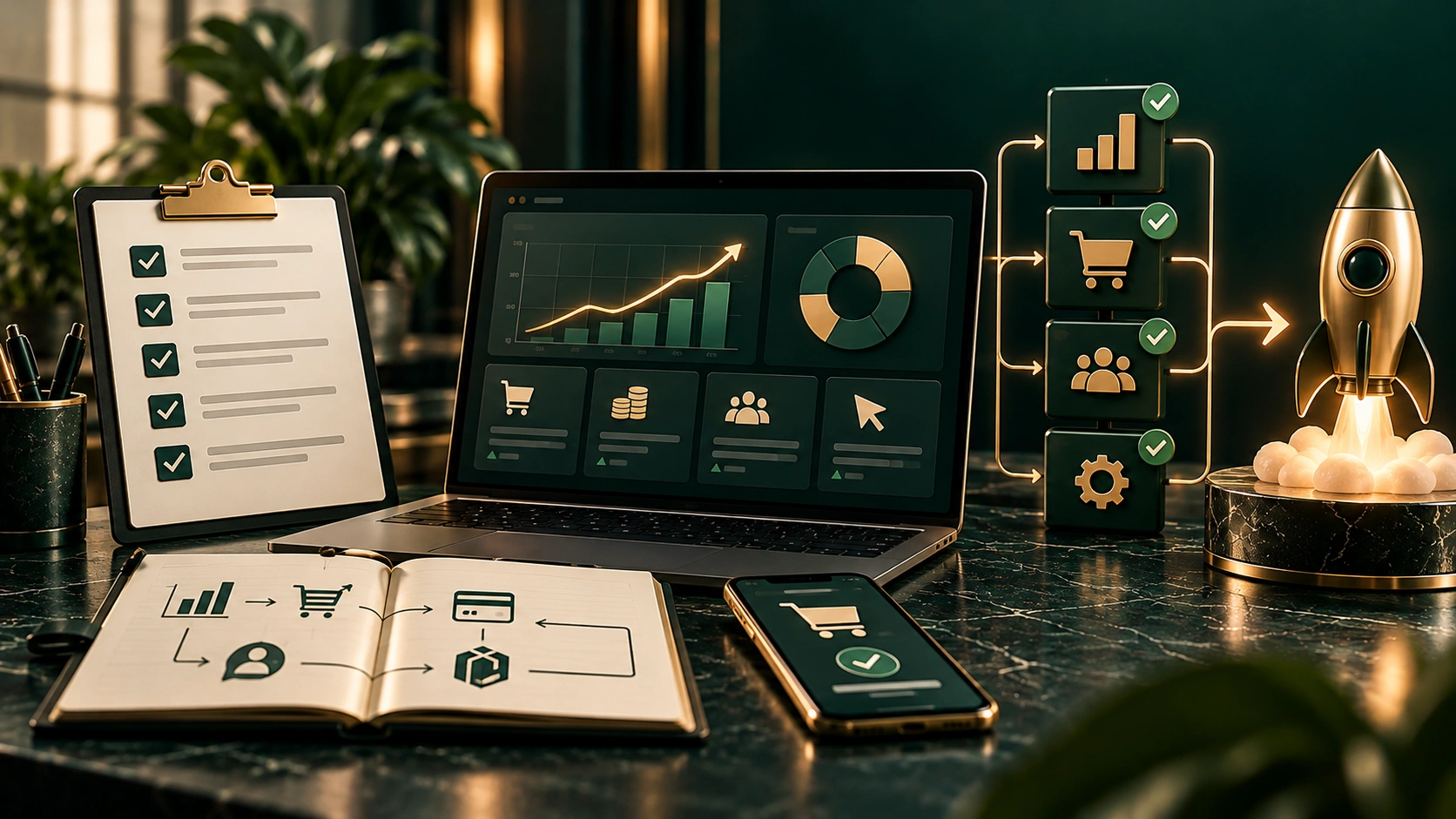 Carry out monitoring and measurement before starting the campaign.