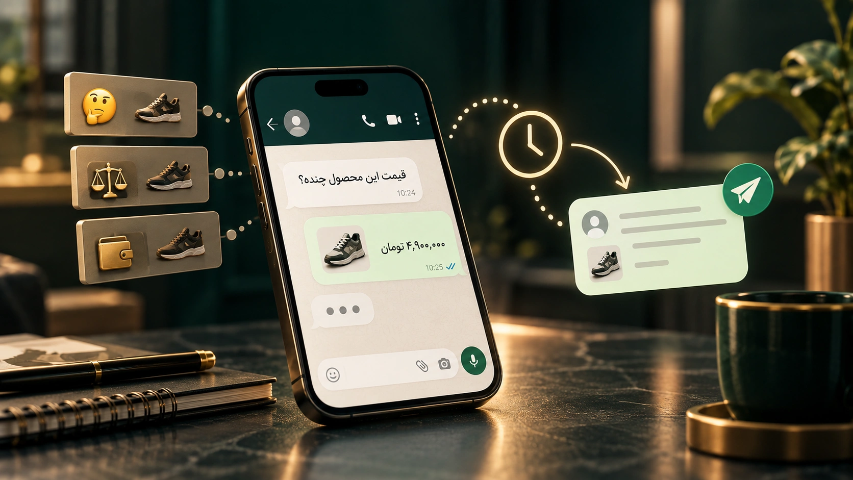 The customer doesn't respond after being given the price; how should we follow up